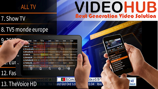 Android application VIDEOHUB MOBILE screenshort