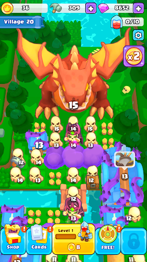Brave Merge - Battle & Defense 2