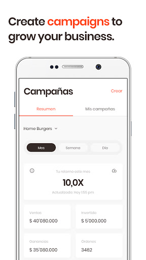 Rappi Partners App Screen 2