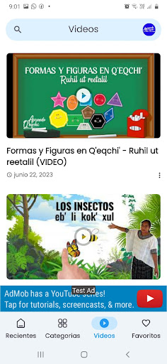 Aprendo Qeqchi Screen 3