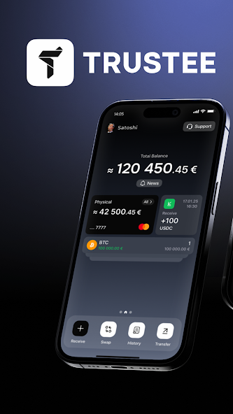Trustee Plus | Wallet & Card Screen Shots 1
