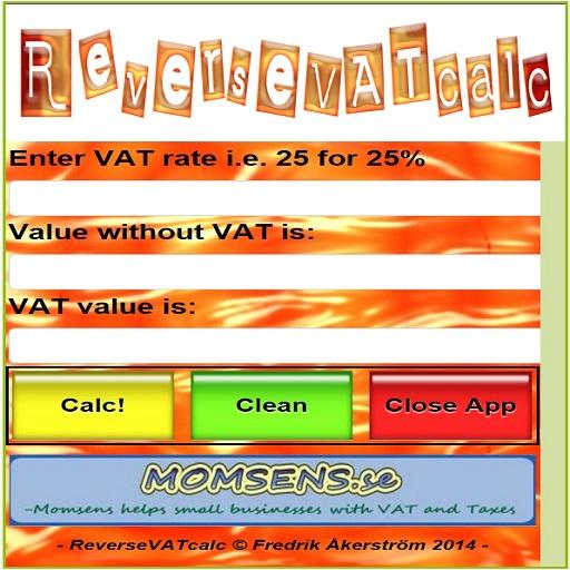 Reverse VAT calc logo
