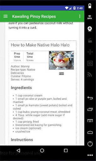 Kawaling Pinoy Tasty Recipes Screen 2