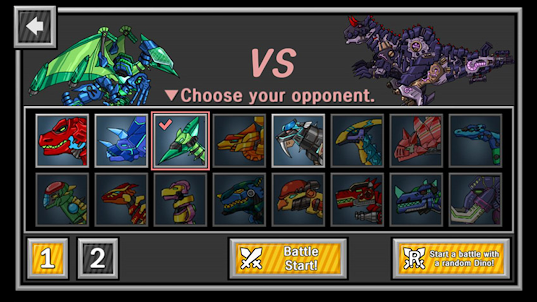 Dino Robot Battle Arena: War