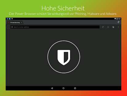 Power Browser:Schnell&sauberer Screenshot