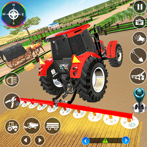 Tractor Driving Simulator Game logo