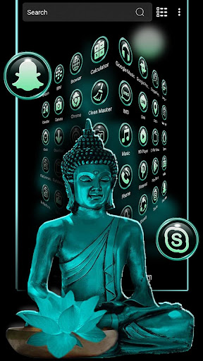 Lord Buddha Launcher Theme Screen 3