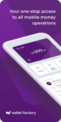Android application WF Wallet screenshort