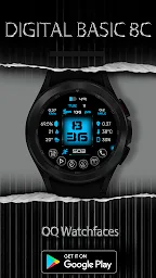 Digital Basic 8C Wear OS 4+ - Screenshot Image