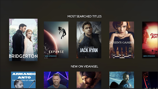 Android application VidAngel TV screenshort