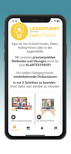 Landepunkt Screen 2