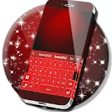 Keyboard Neon Red icon