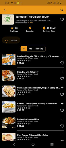 Android application D2Home: Food Delivery & More screenshort