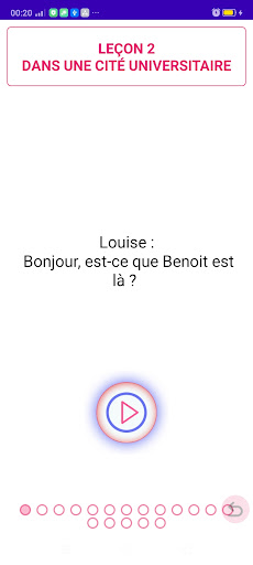 Learn French Screen 2