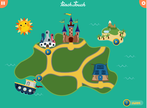Android application Teach & Touch Professional screenshort