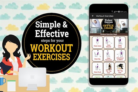 Easy Workout Exercises on your Capture d'écran