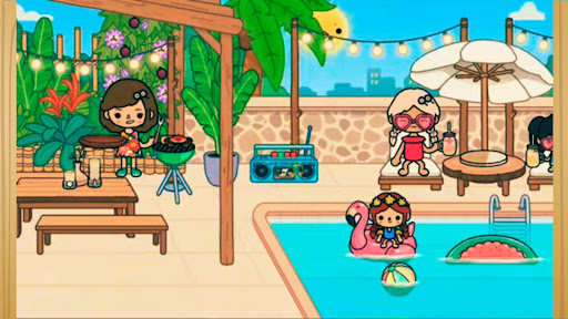 Toca Pool Villa House Design