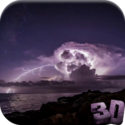 Значок приложения "Буря видео живые обои 3D"