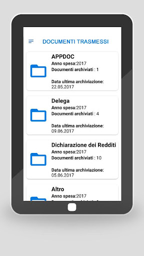 CAF FENALCA APP Screen 3