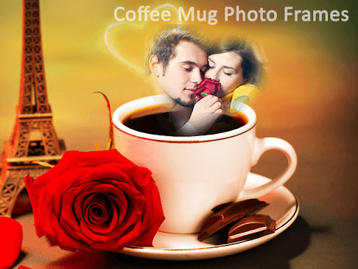 Android application Coffee Mug Photo Frames screenshort