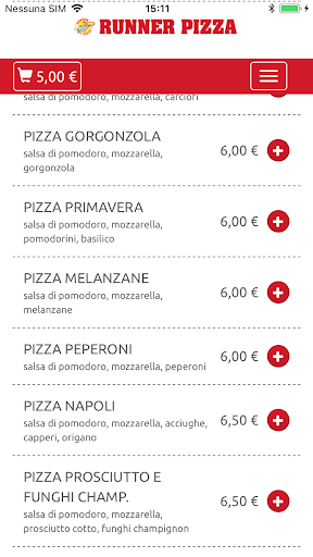 Runner Pizza | pizza a domicil Screen 3