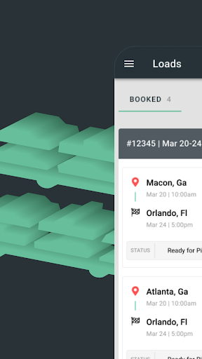 Android application Carpool Logistics screenshort