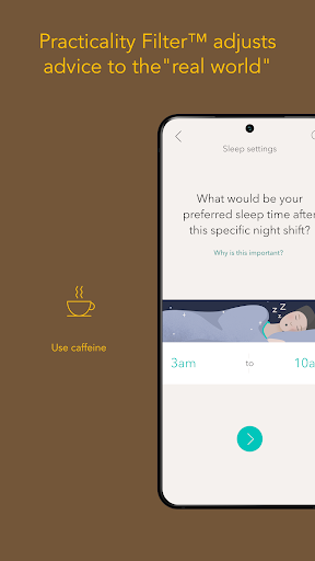 Screenshot of Timeshifter Shift Work