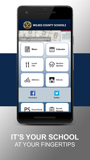 Android application Wilkes County Schools screenshort