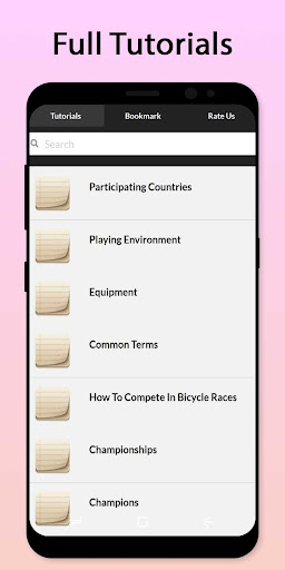 Easy Cycling Tutorial Screen 2