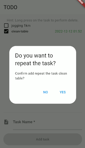 Offline Todo Helper Screen 3