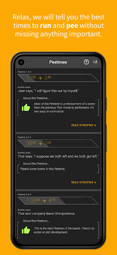 RunPee. Screen 3