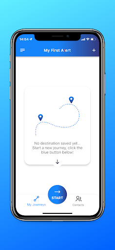 Android application My First Alert Pro screenshort
