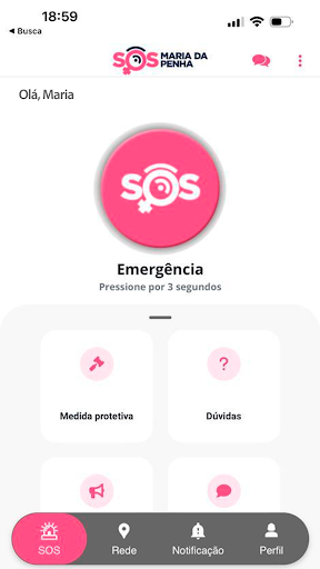 SOS Maria da Penha Screen 3