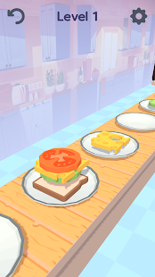 Flippy Sandwich - 3D cooking ASMR rush bounce race 1.3 APK screenshots 9