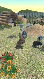 Rabbit Friends - caring games