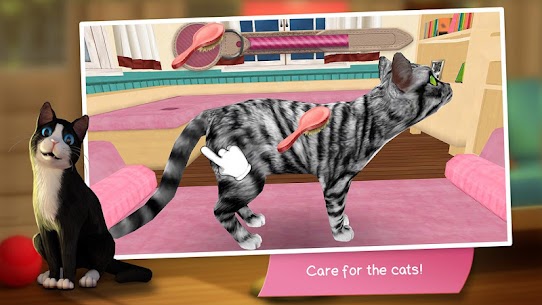 CatHotel MOD APK- play with cute cats (Unlimited Money) 2