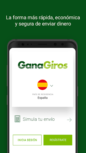 Android application GanaGiros screenshort