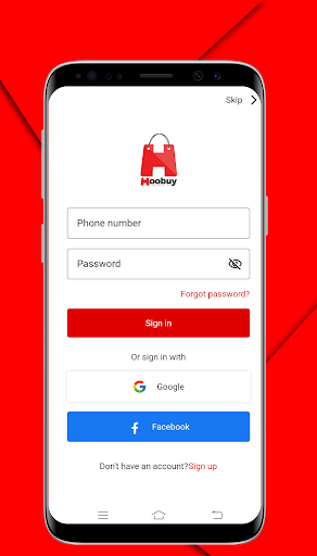 Android application Hoobuy screenshort