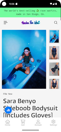Freedom Rave Wear Screenshot 3 - AppWisp.com