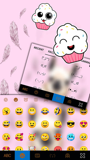 Cute Llama Keyboard Background Screen 3