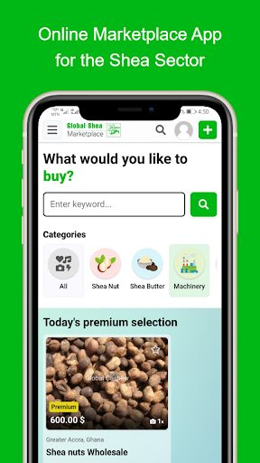 Global Shea Marketplace Screen 2