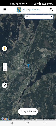 Android application Synpunkter & fel Gullspång screenshort