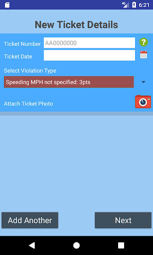 Ziff Traffic Law Screen 2