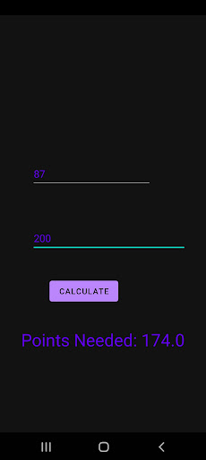 Just Enough Calculator Screen 3
