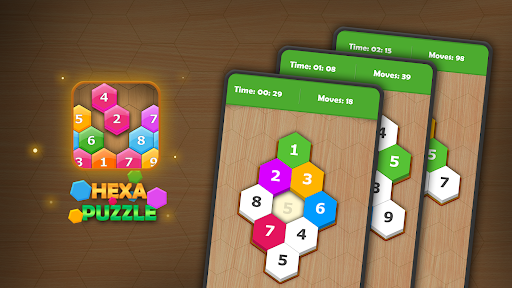Android application Hexa Sort Puzzle screenshort