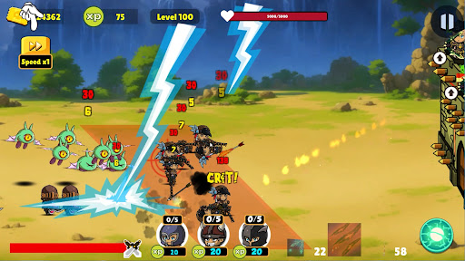 Android application Fortress – Rush Hero Tower TD screenshort