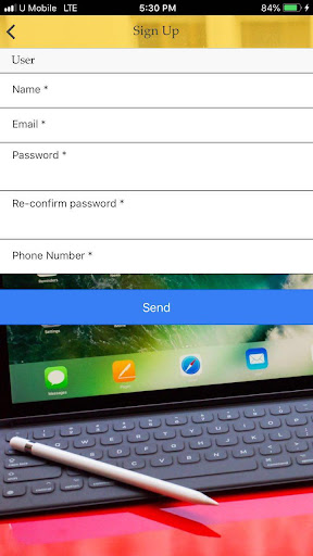 Android application TaskQ screenshort