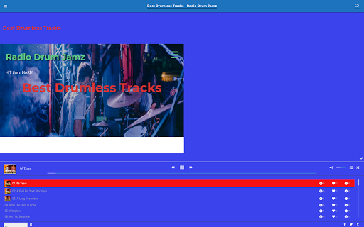 Best Drumless Tracks Screen 2