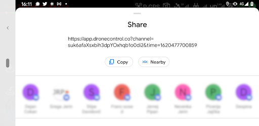 DroneControl - Live stream DJI Screen 3