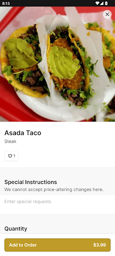 Tacos El Pastor Screen 3
